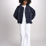 Parka in denim waterproof LMH-1059 DB09 NAVY mackintosh 