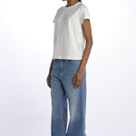 T-shirt girocollo m/c basic WSCT20 WHITE merz b 
