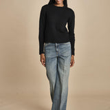 girocollo slim by milaura. d2501005 872 NERO milaura 