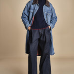 cappotto in denim MARY MEDIUMWASH true avenue 