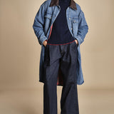 cappotto in denim MARY MEDIUMWASH true avenue 