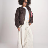 bomber basic SS100101 696 HUNTER BROWN alpha 