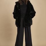 parka ecofur. SELENA NOIR giovanni paris 