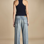 denim cropped ZELDA OPENBLUE true avenue 