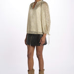 Camicia stampa oro CURTIS GOLD ba&sh 