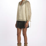 Camicia stampa oro CURTIS GOLD ba&sh 