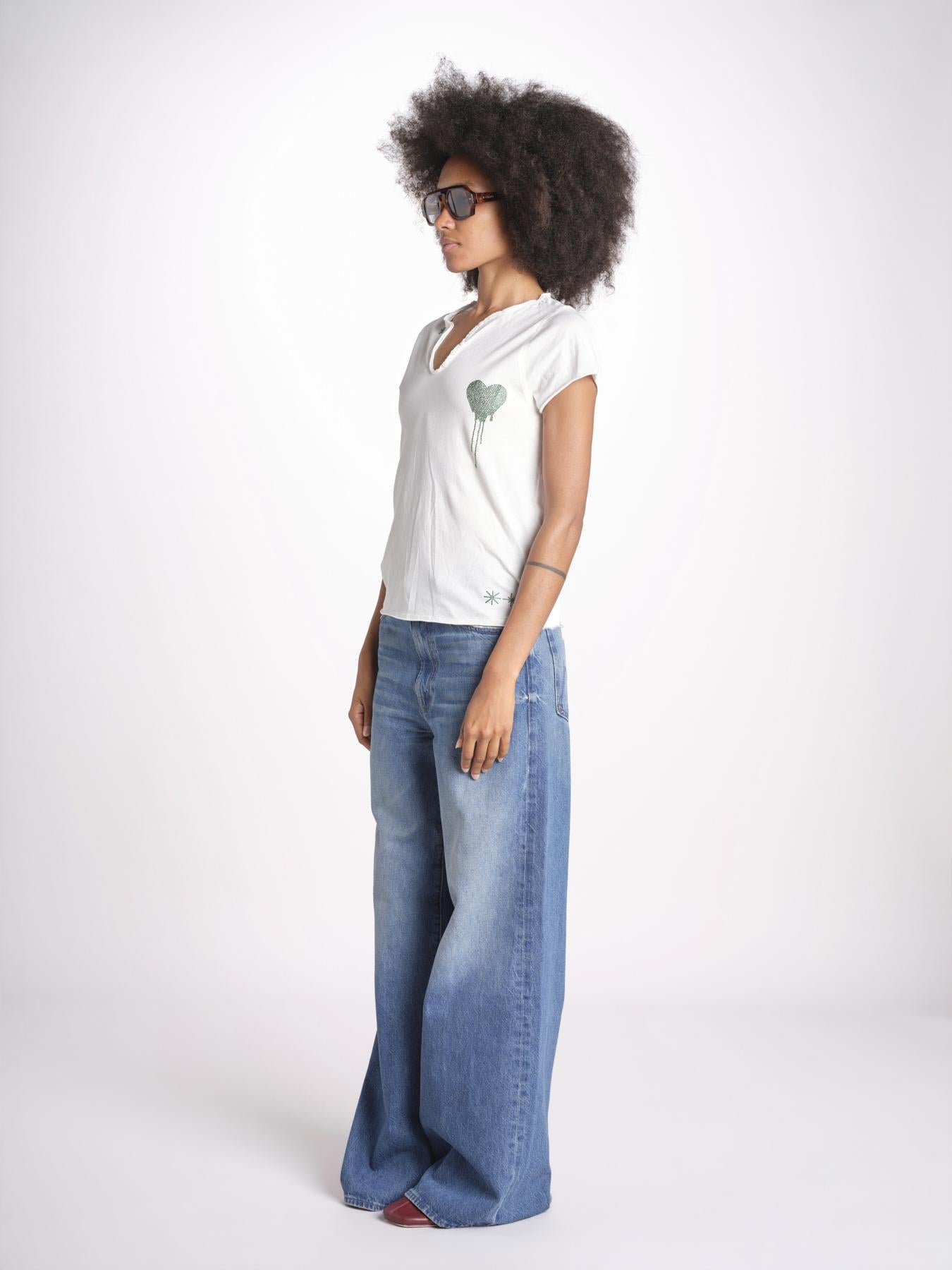 t-shirt con scollo JWTN02652 JUDO 103 zadig & voltaire 