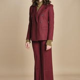 giacca slim doppiopetto in gabardina BICE 33035339 164 quelledue 