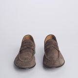 JANET mocassino suede fondo cuoio JANET 80013 EBANO alberto fasciani 