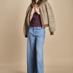 cannottiera americana SARCY bordeaux ba&sh 