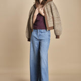 cannottiera americana SARCY bordeaux ba&sh 