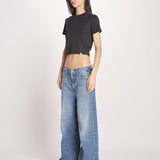 t-shirt costine PARGA 026TS614RM NERO woc 