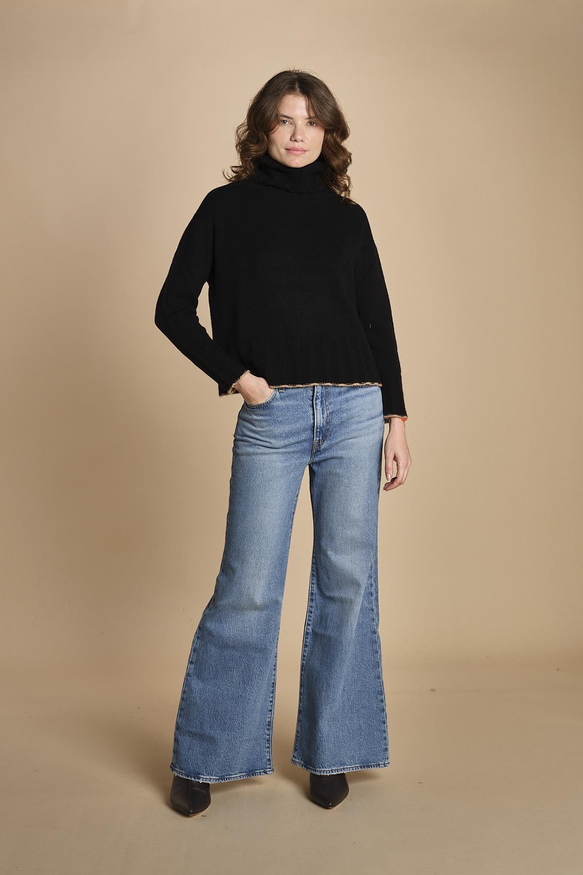 denim a zampa RIBCAGE BELLS A7503 0020 levi's 