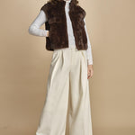 gilet in ecofur. GABI MARRON giovanni paris 