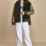 MAGIE maglia con greche BEND516 ECRU BLUE hartford 
