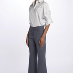 Pantalone MELODIA cropped risvolto MELODIA65254 70 quelledue 
