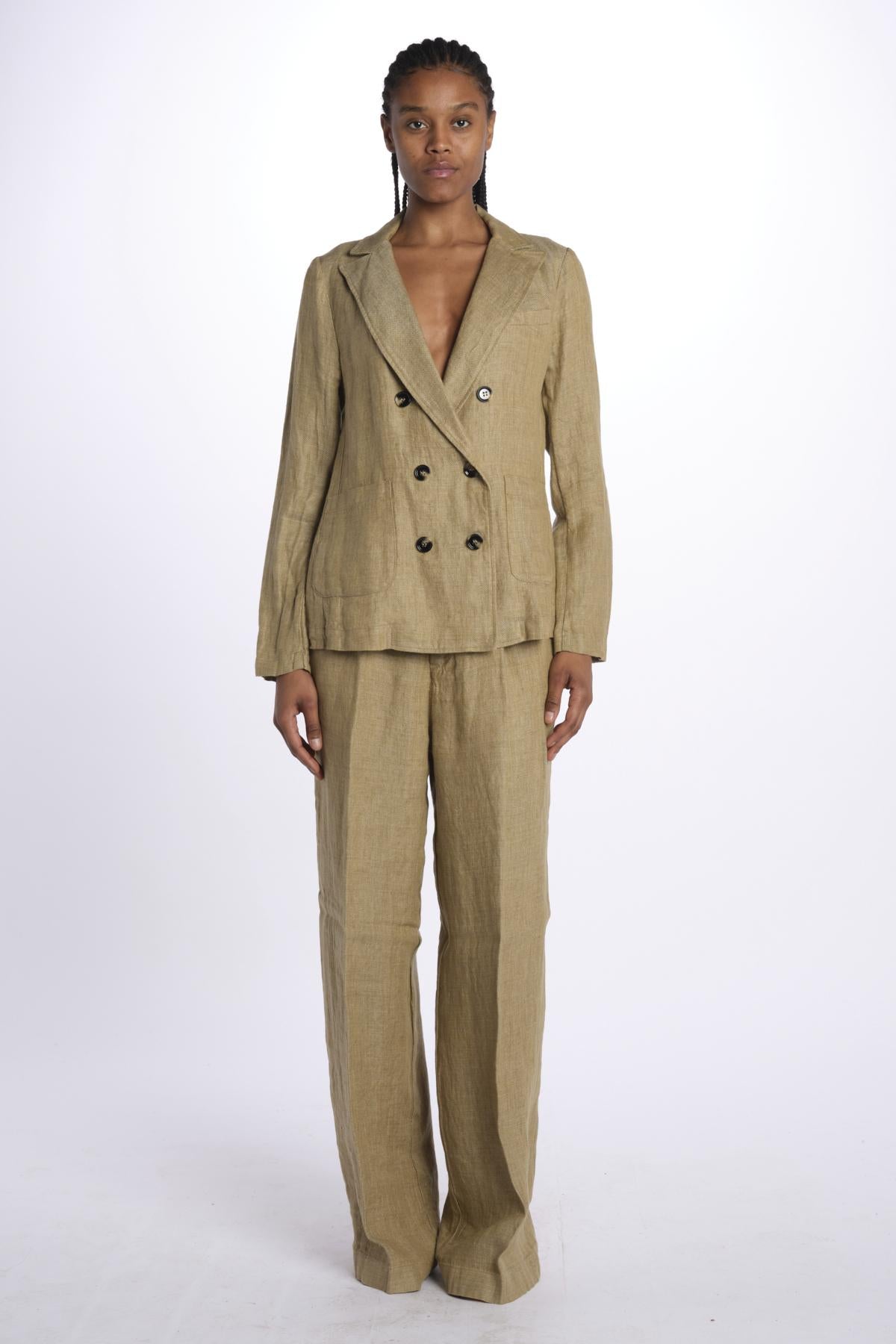 Giacca SABI doppio petto limone SABI RAWLINEN true avenue 