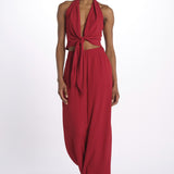 Top con nodo 41352-412 LAMPONE federica tosi 