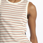 Canotta costine righine GUESS NOT SO TIRED ECRU howlin' 