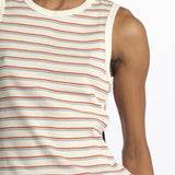 Canotta costine righine GUESS NOT SO TIRED ECRU howlin' 