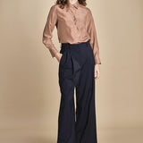 pantalone con pinces tela lana ADELFI 2525136072600 001 weekend maxmara 