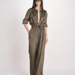 tuta in seta 7903 77332 MILITARE aspesi 