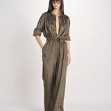 tuta in seta 7903 77332 MILITARE aspesi 