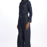  DARTED WIDE LEG JEAN BLU frame 