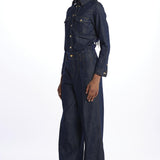  DARTED WIDE LEG JEAN BLU frame 