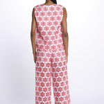 Gilet BAO TOP ricamo fiori S25016 EYELETRED sundress 