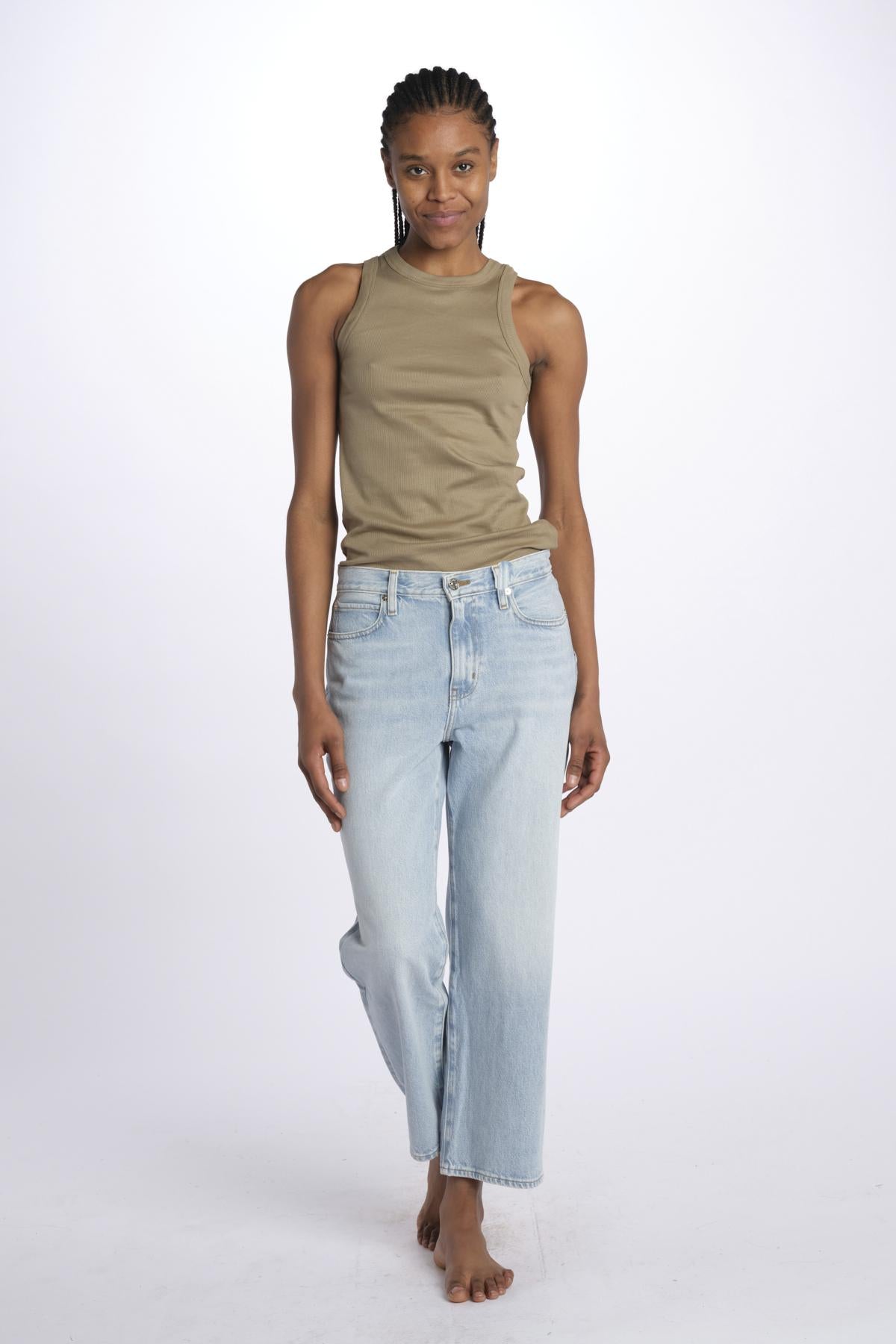 Denim cropped THE JANE CROP LJNC105 WILLAMETTE frame 