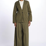 Blazer 1 bottone fluido 5264 21618 750 pomandère 