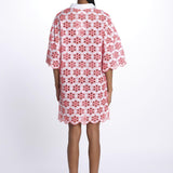 Mini abito LUPITA camicia ricamo fiori R25008 EYELETRED sundress 