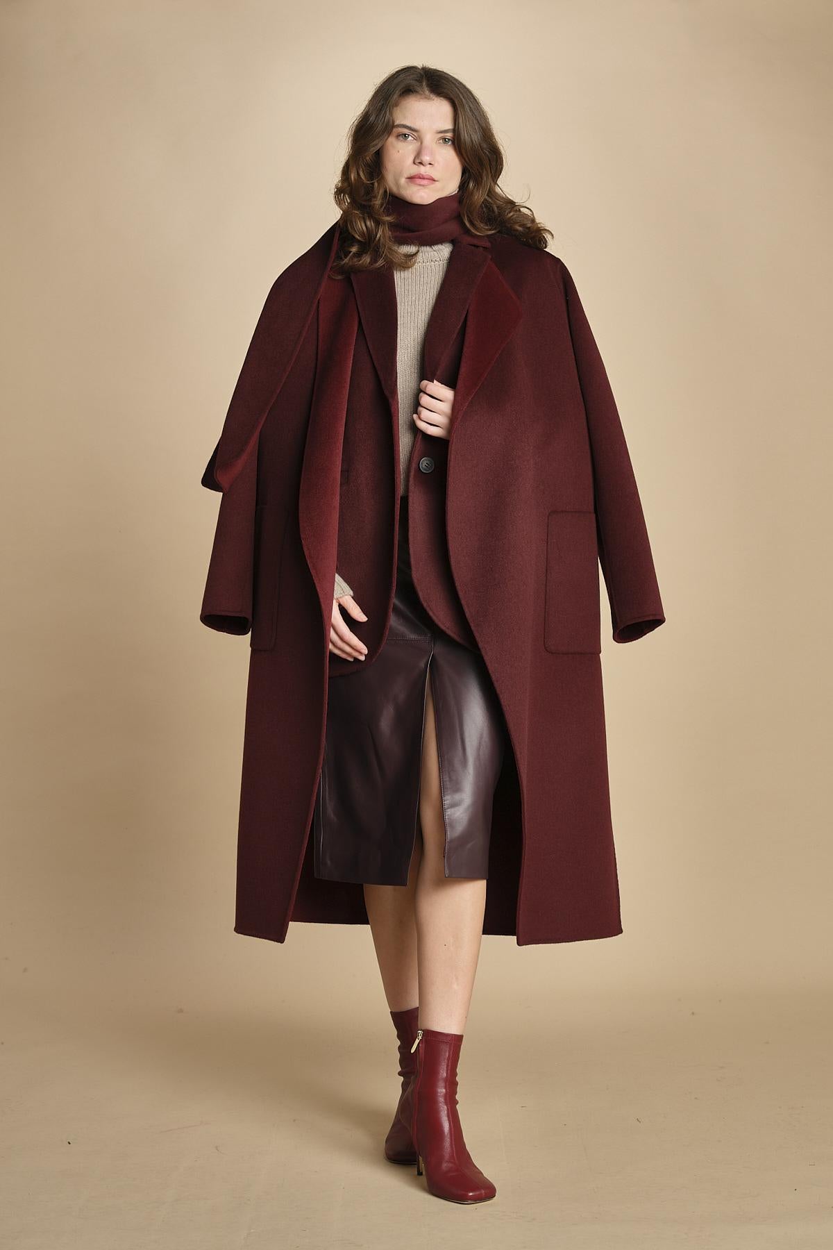 gonna longuette. FELINDRA 4HVH02-V07780 BORDERAX vanessa bruno 