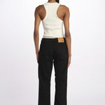 Denim LINDY combo stretto cropped LINDY BLACK true avenue 