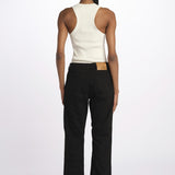 Denim LINDY combo stretto cropped LINDY BLACK true avenue 