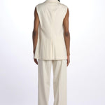 Gilet filo scozia 3417 AVORIO circolo 1901 