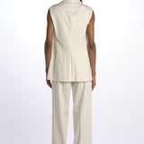 Gilet filo scozia 3417 AVORIO circolo 1901 