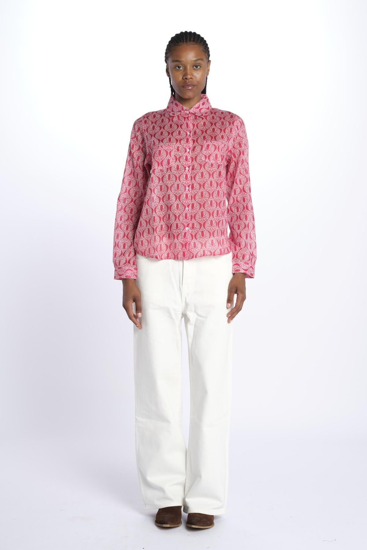 Camicia FLEUR SX7522 5G16 terre rouge 