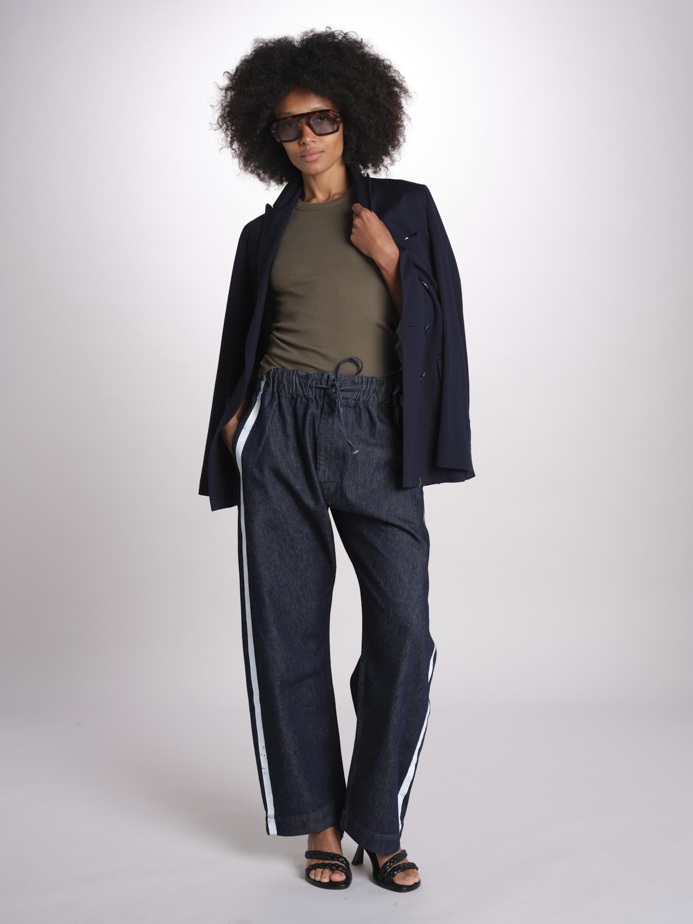 canottiera a costine JF009683 PALM LEAF 2308 joseph 