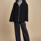 giaccone con zip e cappuccio ETNA 1673 DARK NAVY studio nicholson 