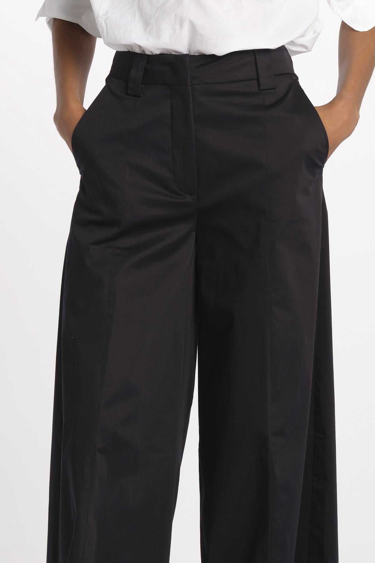 Pantalone ALMA palazzo ALMA T0194 NIGHT BLUE the latest 
