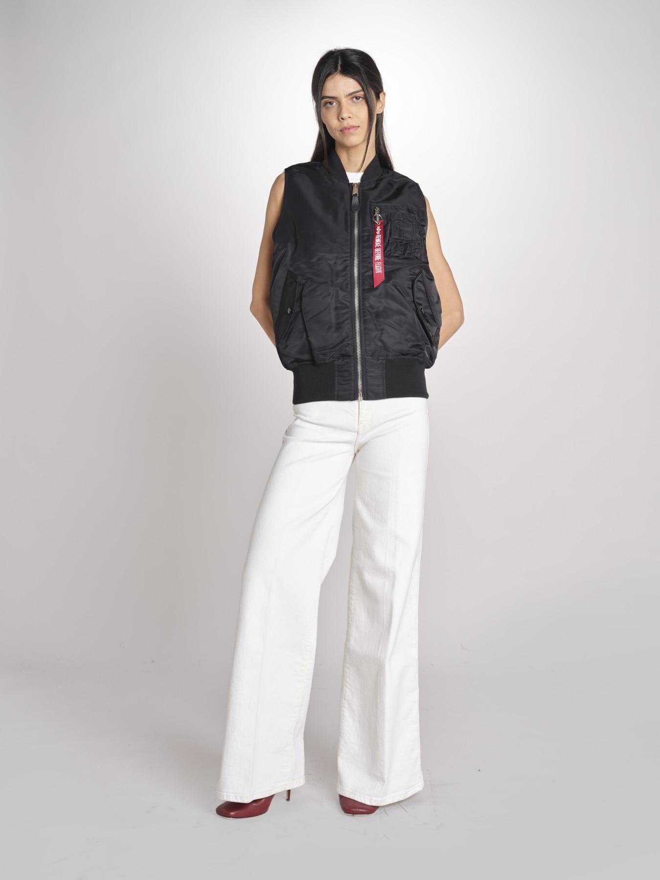 Gilet SS156146 03 BLACK alpha 