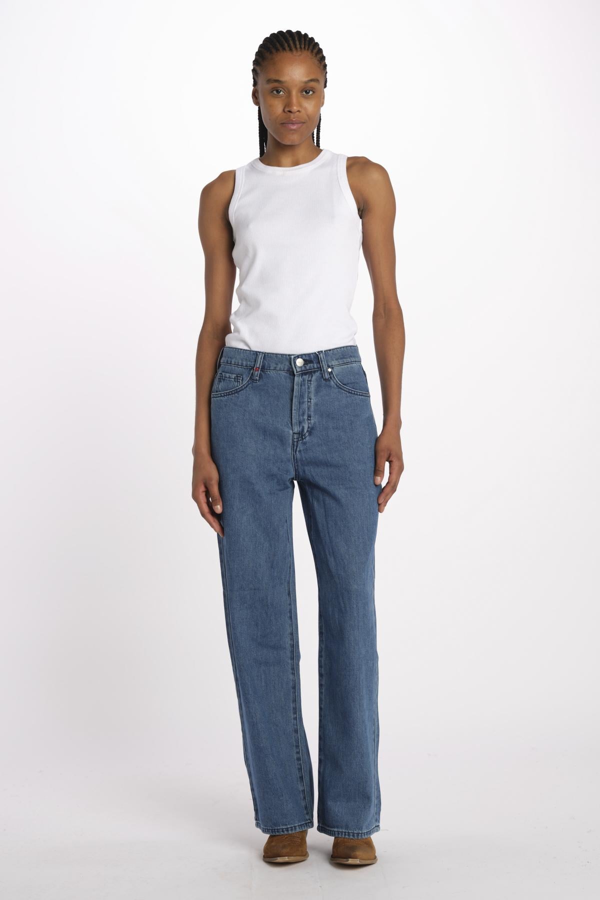 FOREST jeans wide FL 96 W by fam. FOREST STONE fam 