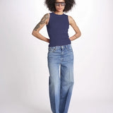 Top a righe GAIA 6EVB05-V13745 NAVY vanessa bruno 