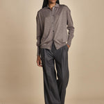 camicia over in lana merino MIL LAU20 E14043 SIGARO milaura 