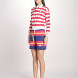 short a righe 4376-2020 THE BREATHER GOB ESTBLU mother 