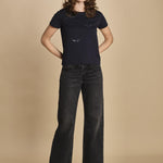 t-shirt con ali ricamate. JWTS02821 ENCRE 404 zadig & voltaire 