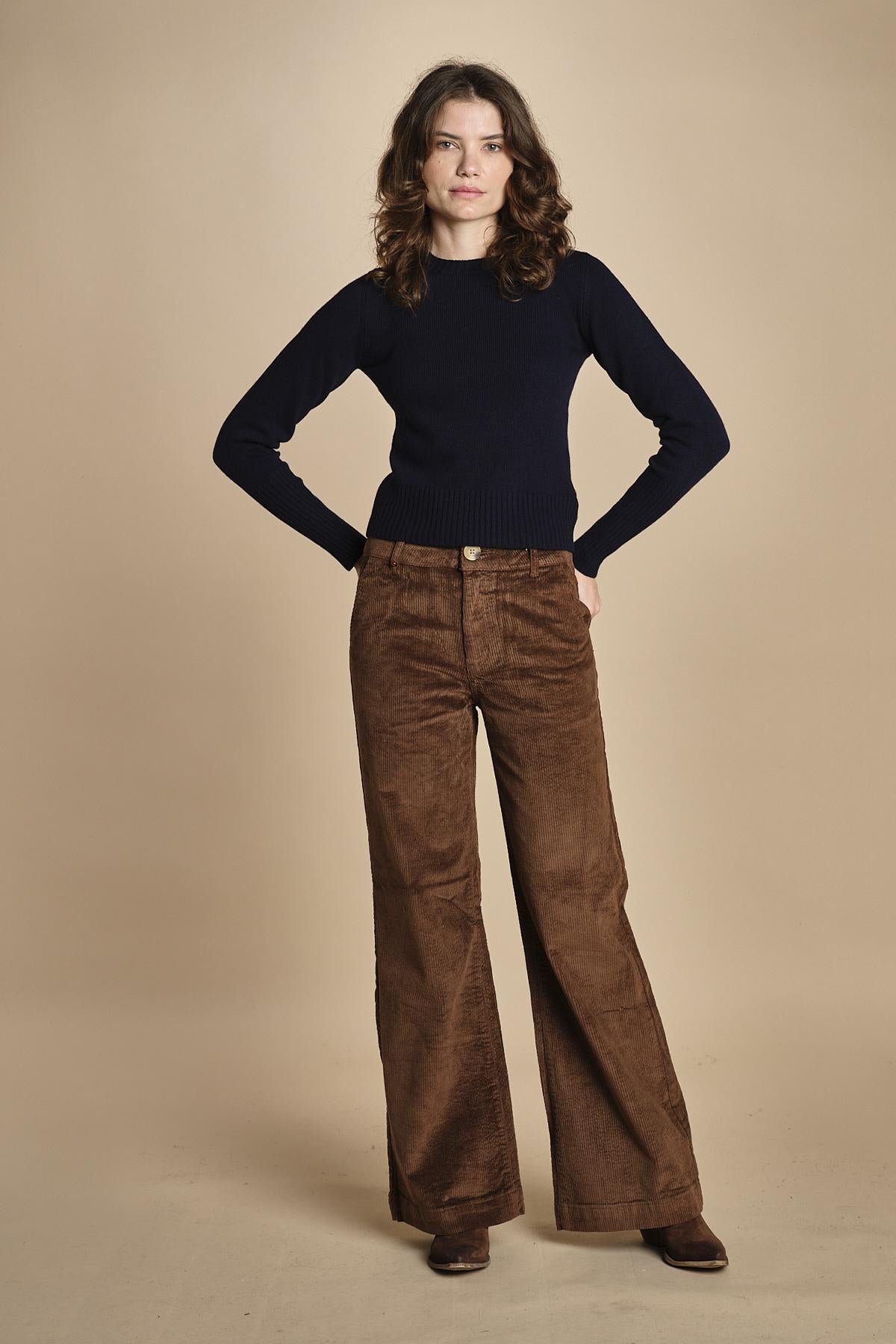 pantalone mano velluto FAUSTINE CHICI fam 