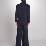 Blazer doppiopetto strutturato dalla linea allungata VELOCE 2615041081600 001 BLU weekend maxmara 